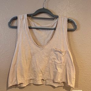 Aerie v-neck cropped tank
